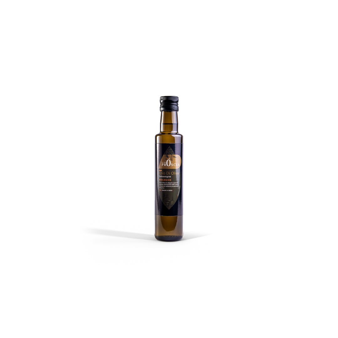 Olio Extravergine di Oliva Biologico | Bottiglia in vetro Olio Proscia da 0,25 Litri