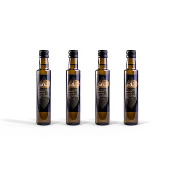 Olio Extravergine di Oliva Biologico | Set 4 bottiglie in vetro Olio Proscia da 0,25 Litri